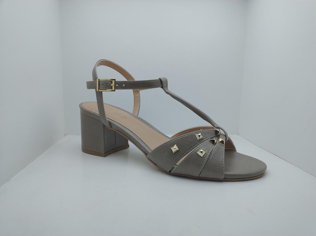 Sandália Salto Bloco - Claire